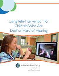 A study of costs and outcomes of Tele-intervention Services in Utah
